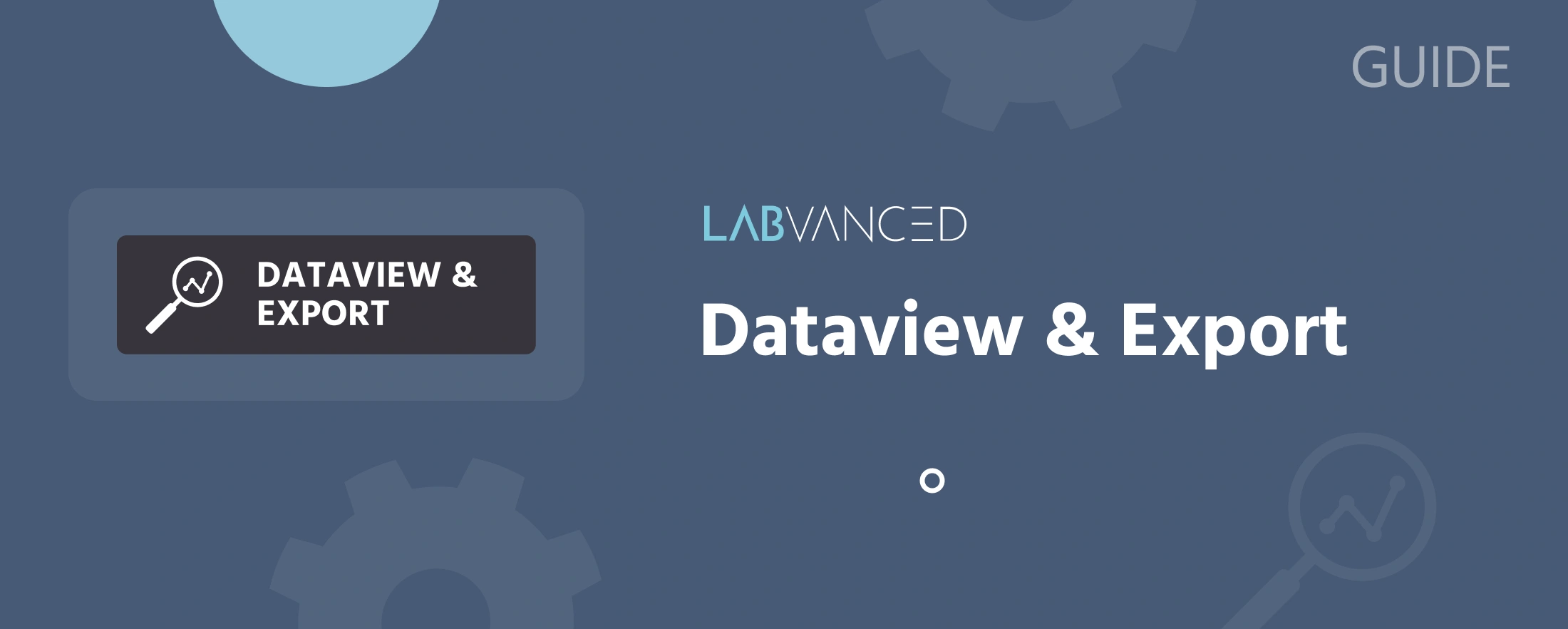 Labvancedのデータエクスポートタブの表現.
