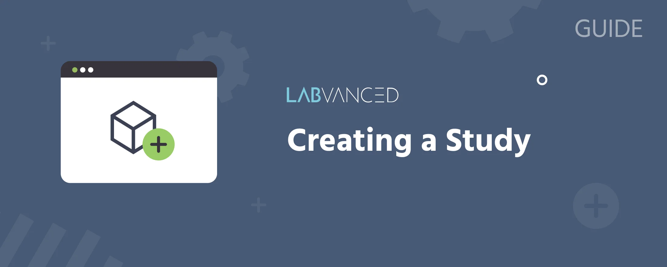 The Create New Study wizard in Labvanced showing the study setup step