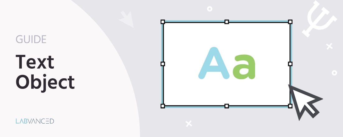 Añadiendo estímulos de texto a experimentos en línea a través del objeto de texto.