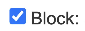 Die Blockierungsoption der verteilten Variable
