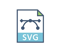 Das SVG-Objekt-Symbol.
