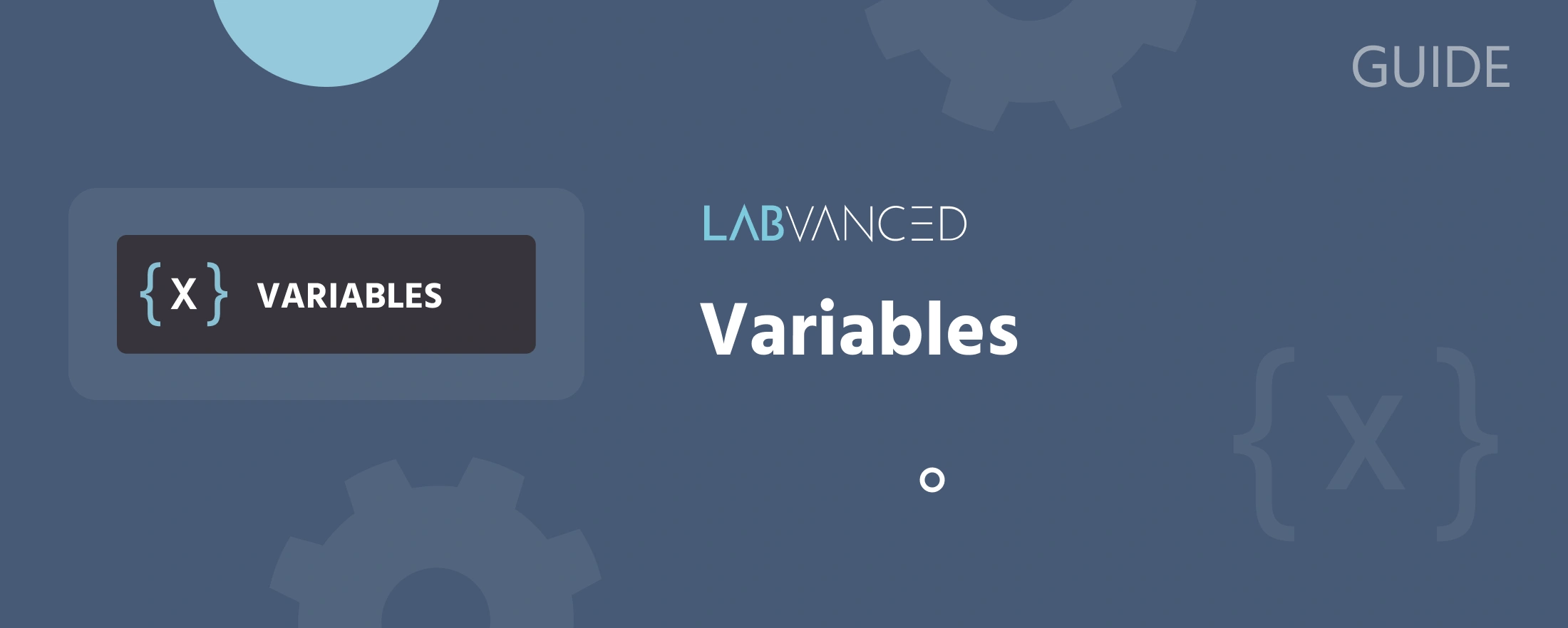 Darstellung des Variablen-Tabs in Labvanced.