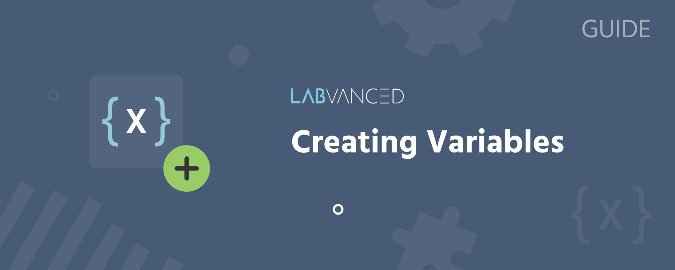 Ilustración que muestra cuatro vías para crear una variable: pestaña Variables, panel del editor de tareas, indicación de objeto y sistema de eventos
