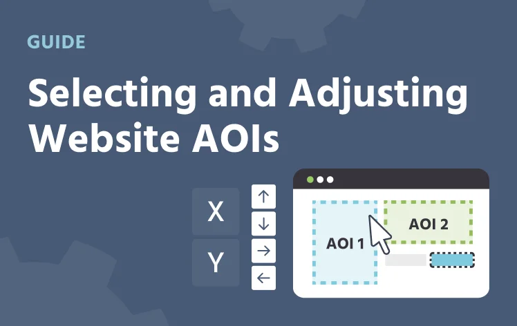Sélectionner et ajuster les AOIs de site Web