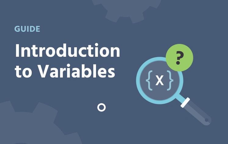 Illustration conceptuelle des variables dans Labvanced en tant que conteneurs étiquetés contenant différents types de données