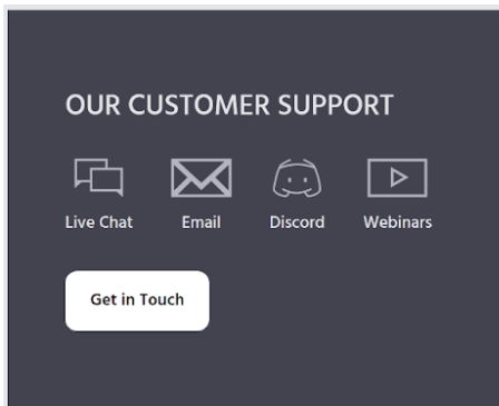 support button