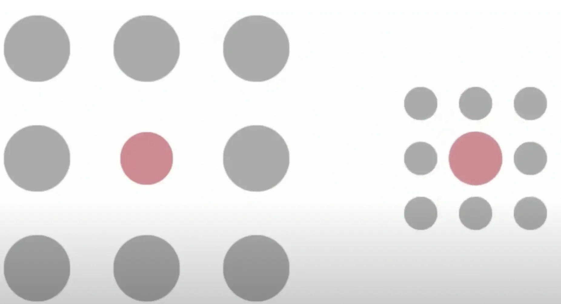 Preview of the Ebbinghaus Illusion online expeirment interface