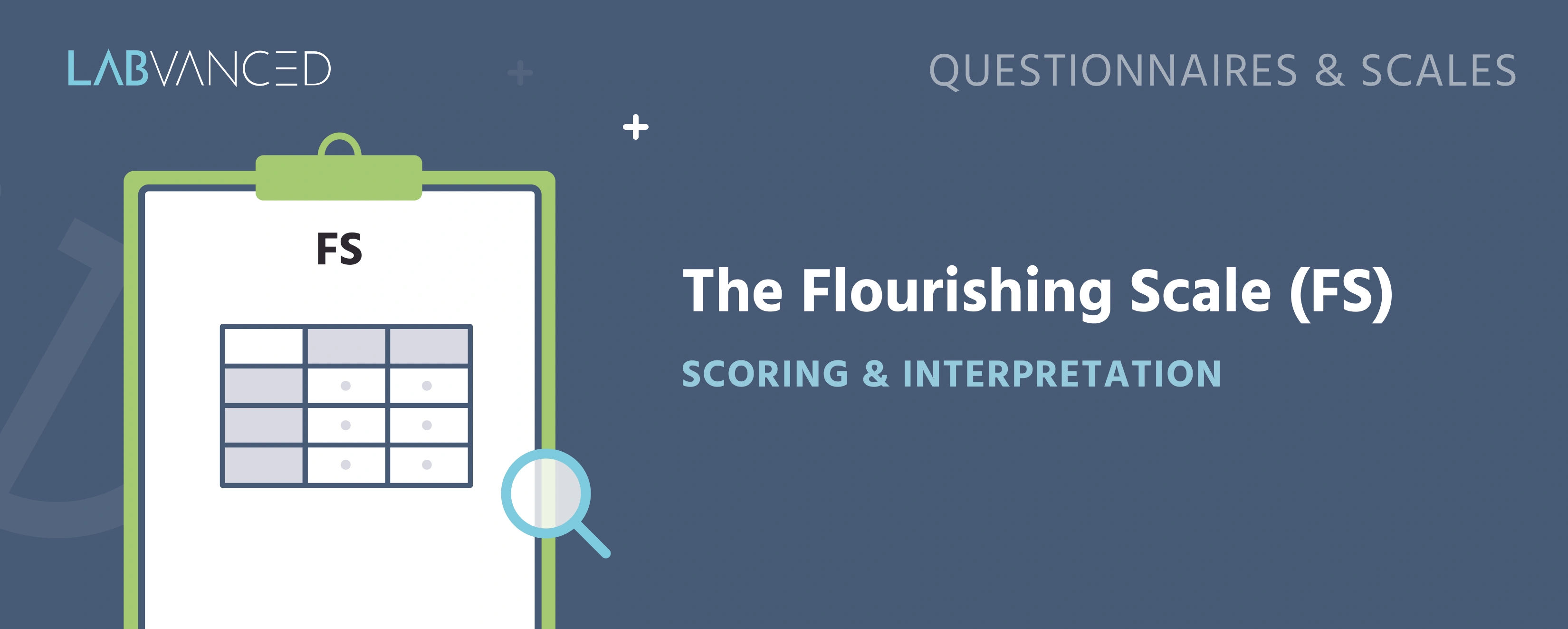 Flourishing Scale scoring and interpretation overview.