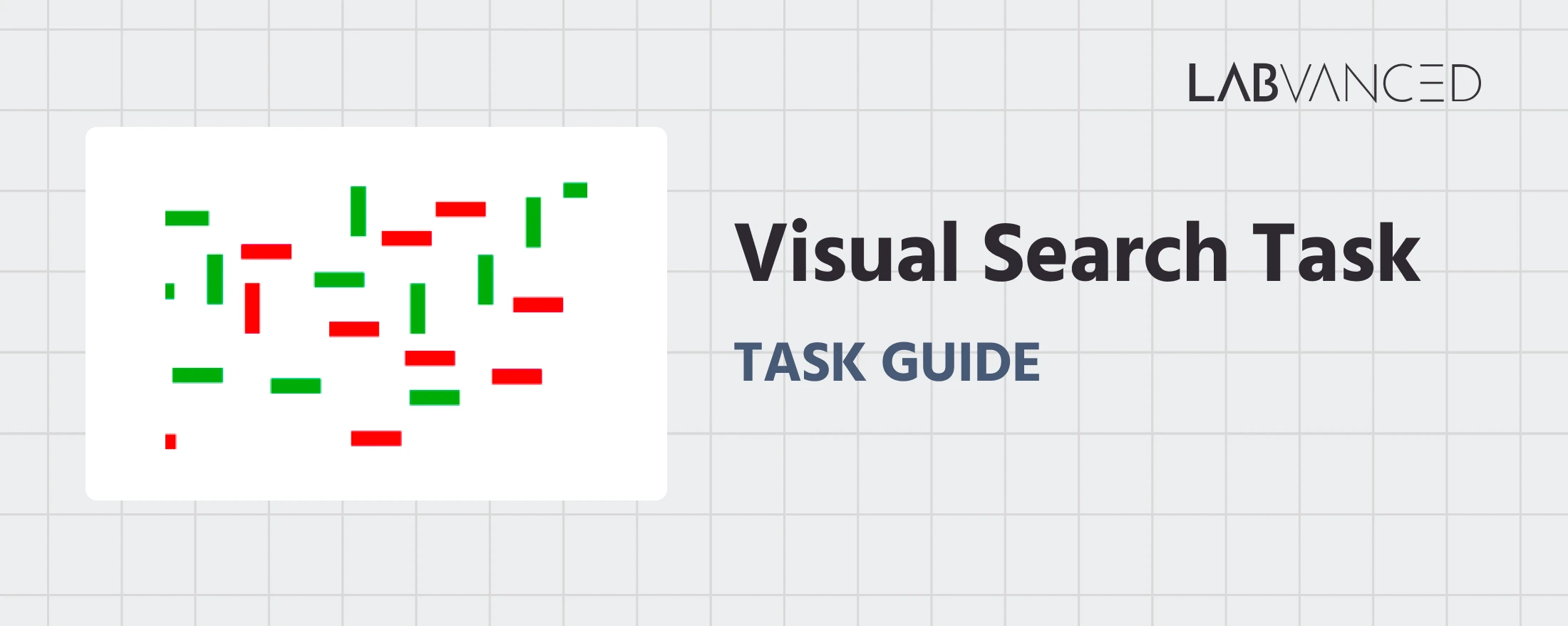 Visual Search task preview for online and in-lab use.