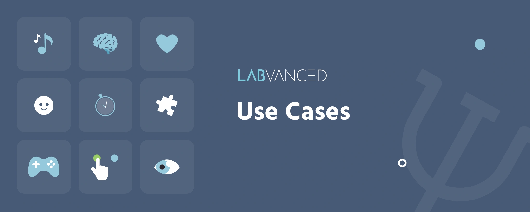 Overview of Labvanced use cases across psychology and behavioral research disciplines