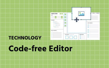 Une personne regardant une tâche de suivi oculaire par webcam créée avec Labvanced, le concepteur d'expériences.