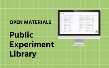 The public experiment library, an open source material available to see how other researchers used Labvanced as their experiment builder