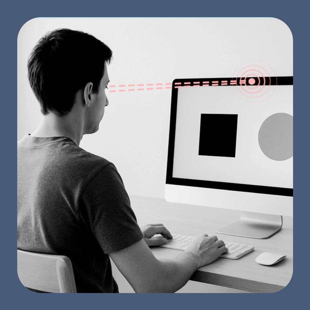 eye tracking illustration