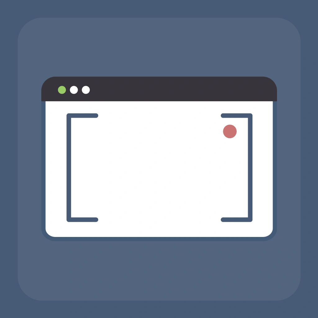 screen recording illustration