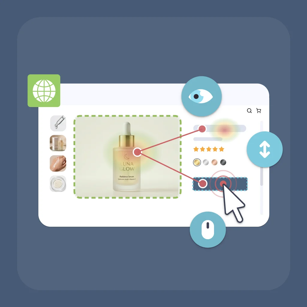 illustration du test de site web