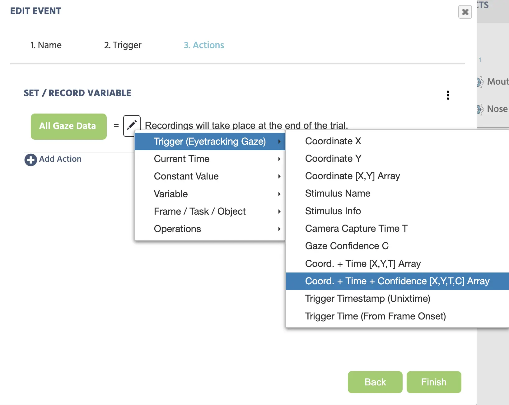 Configurar un estudio de seguimiento ocular en Labvanced es sencillo y facilita la metodología para recopilar datos sobre métricas.