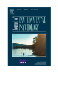 环境心理学期刊出版物标志，展示 Labvanced 的网络摄像头眼动追踪