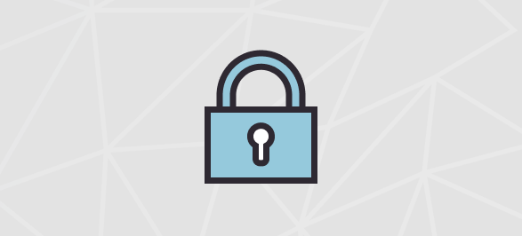 一个锁的图标，代表在网络摄像头眼动追踪研究过程中的安全性。