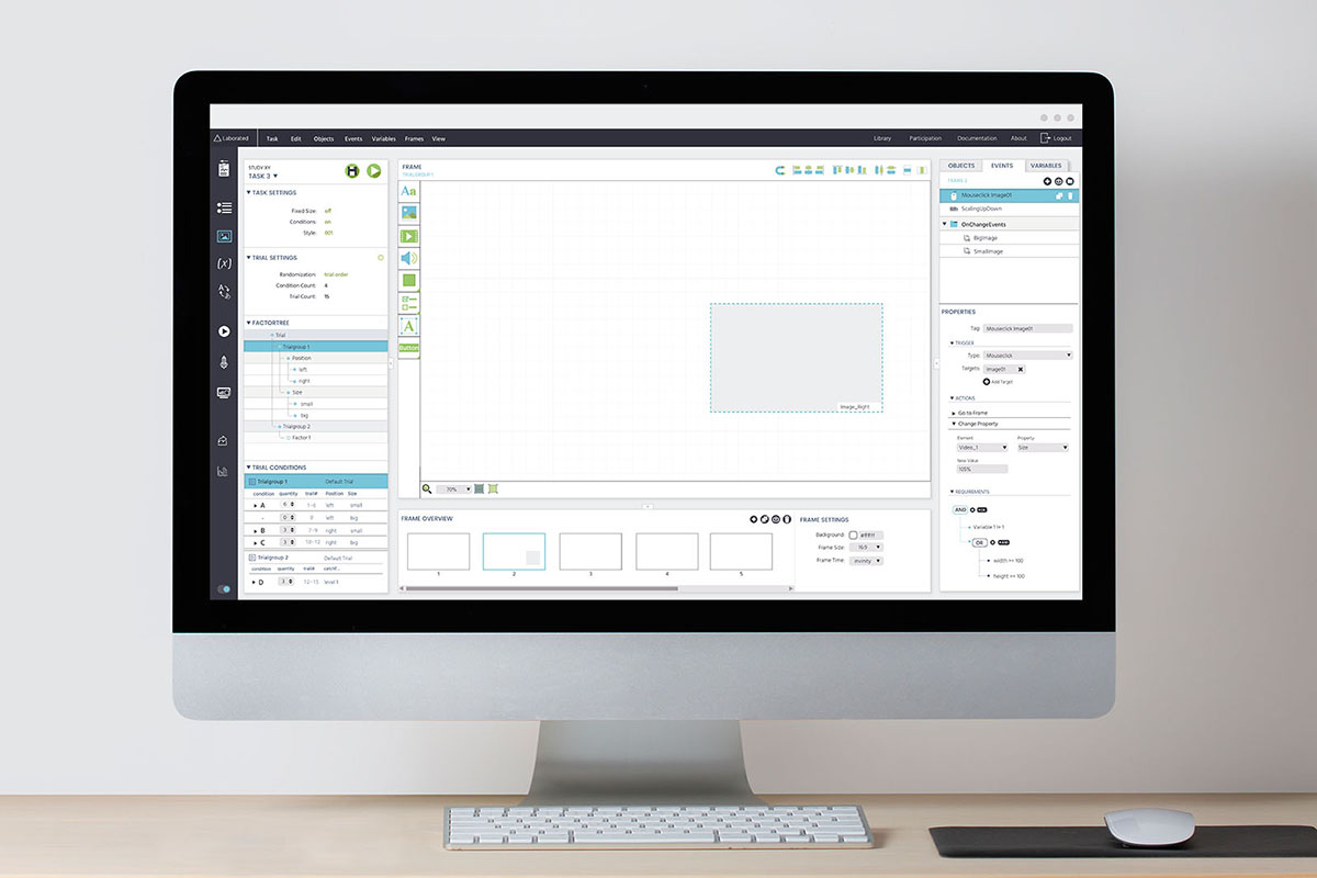 Labvanced Task Editor